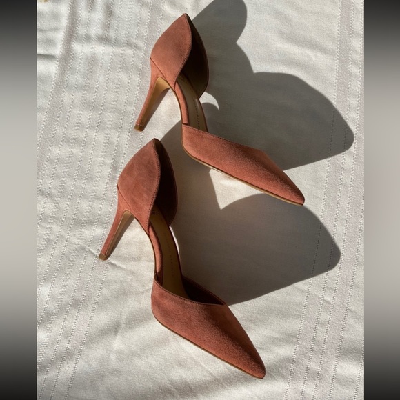 NIB Banana Republic Pink Alicia Stiletto Heels size 6.5 - Picture 5 of 9